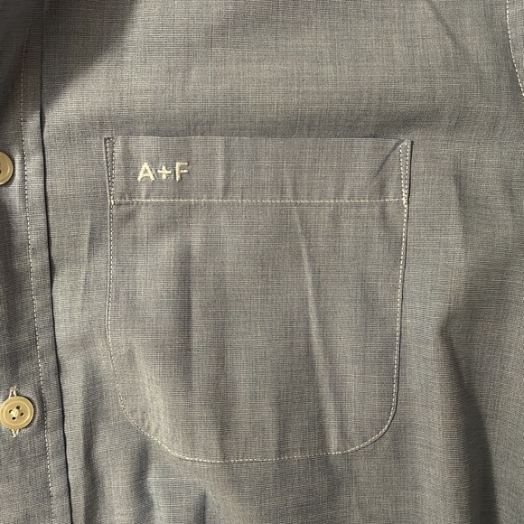 Men’s Abercrombie Light blue button down-excellent line new, dry cleaned, Medium - Picture 4 of 4